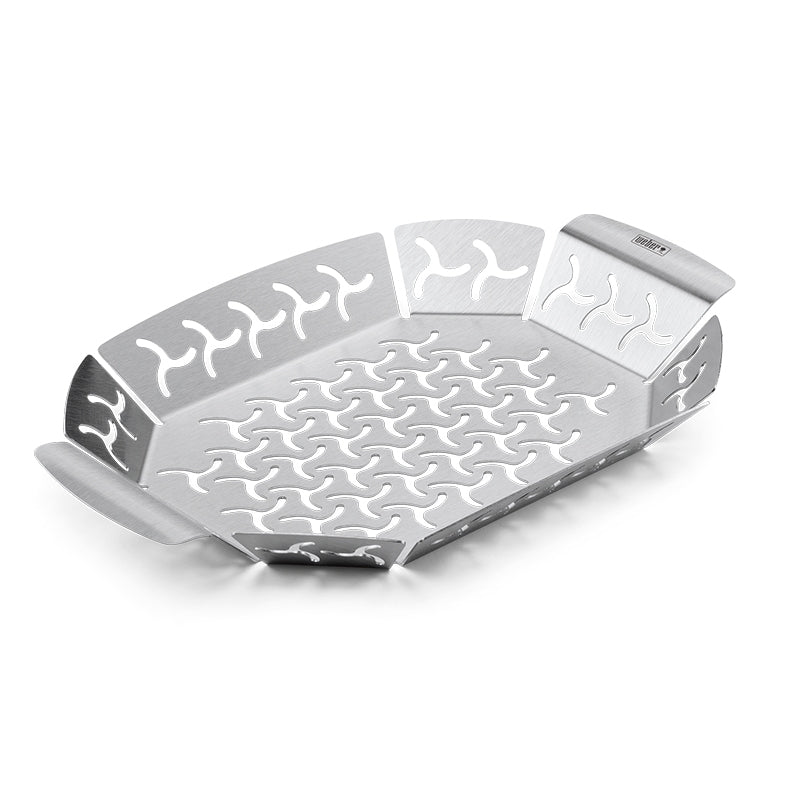 Weber® Premium Ανοξείδωτο Καλάθι Ψησίματος Λαχανικών (S)
