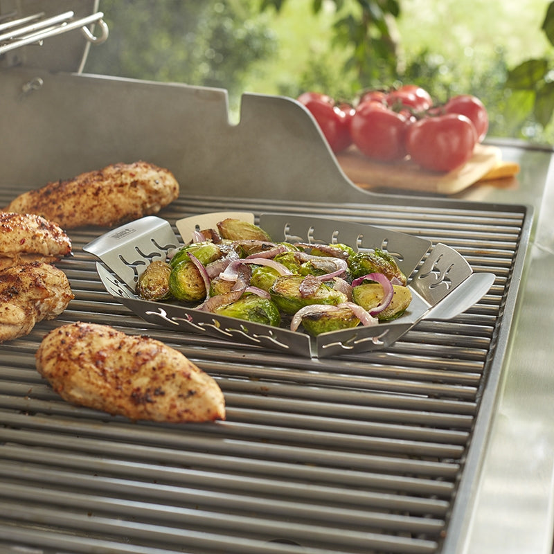 Weber® Premium Ανοξείδωτο Καλάθι Ψησίματος Λαχανικών (S)