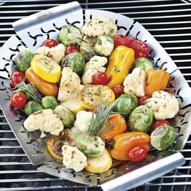 Weber® Premium Ανοξείδωτο Καλάθι Ψησίματος Λαχανικών (S)