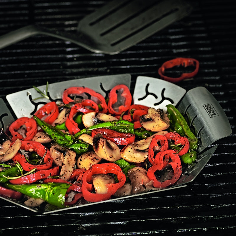 Weber® Premium Ανοξείδωτο Καλάθι Ψησίματος Λαχανικών (S)