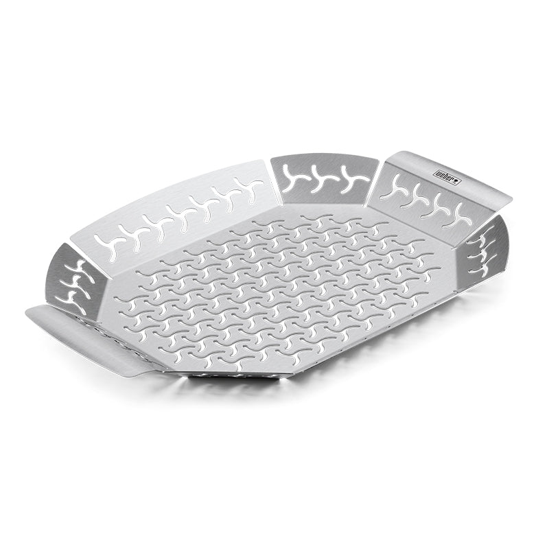 Weber® Premium Ανοξείδωτο Καλάθι Ψησίματος Λαχανικών (L)