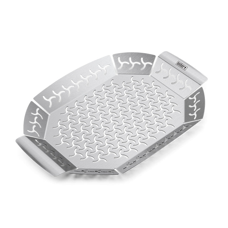 Weber® Premium Ανοξείδωτο Καλάθι Ψησίματος Λαχανικών (L)