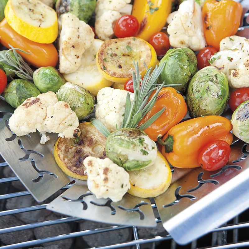 Weber® Premium Ανοξείδωτο Καλάθι Ψησίματος Λαχανικών (L)