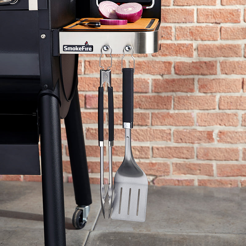 Weber® Σπάτουλα & Λαβίδα Ακριβείας (Ανοξείδωτο Σετ 2τμχ)