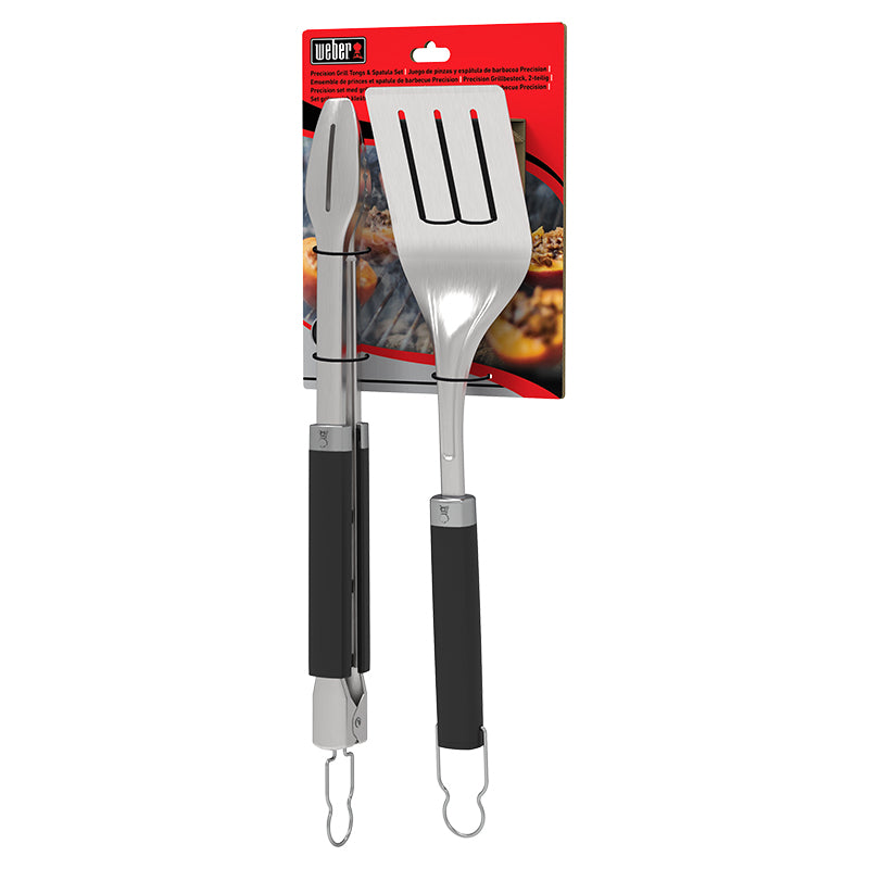 Weber® Σπάτουλα & Λαβίδα Ακριβείας (Ανοξείδωτο Σετ 2τμχ)