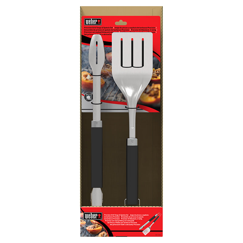 Weber® Σπάτουλα & Λαβίδα Ακριβείας (Ανοξείδωτο Σετ 2τμχ)
