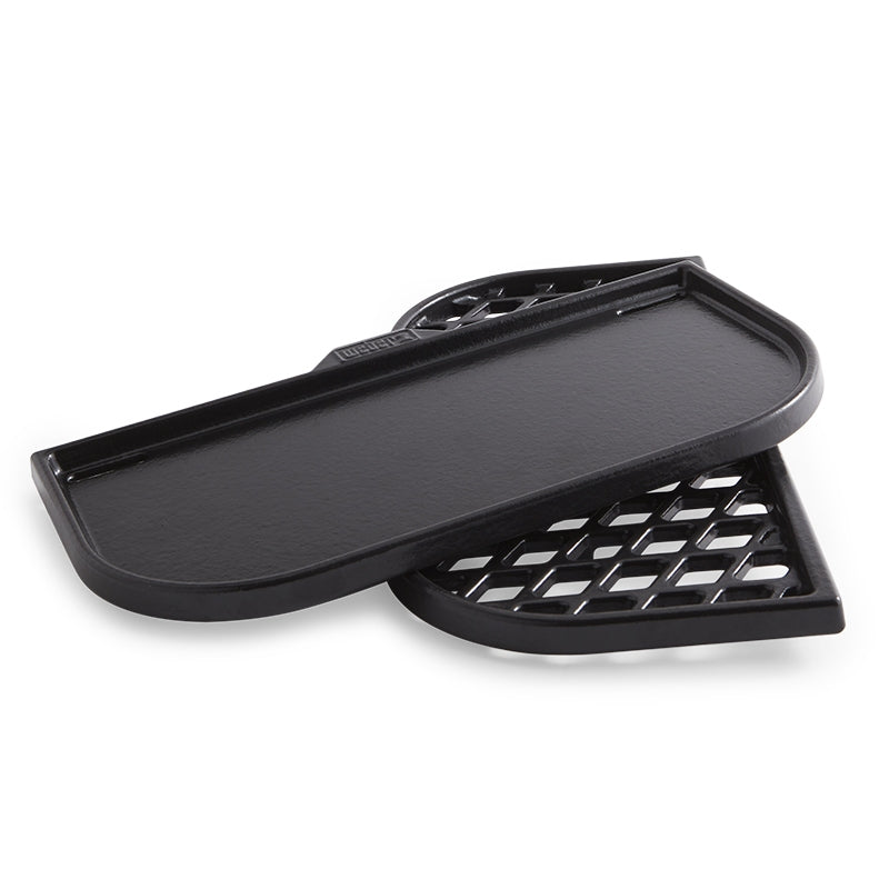 Weber® Μαντεμένια Σχάρα GBS Για Searing & Πλάκα Ψησίματος  - ΣΕΤ 2τμχ
