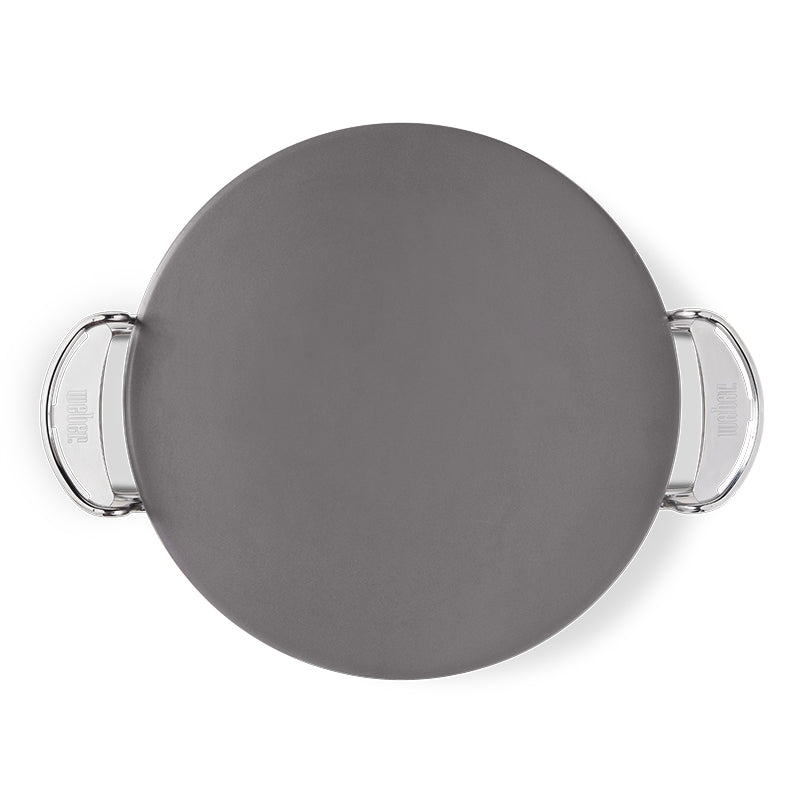 ΣΤΡΟΓΓΥΛΗ ΠΕΤΡΑ ΓΙΑ ΠΙΤΣΑ WEBER CRAFTED GBS