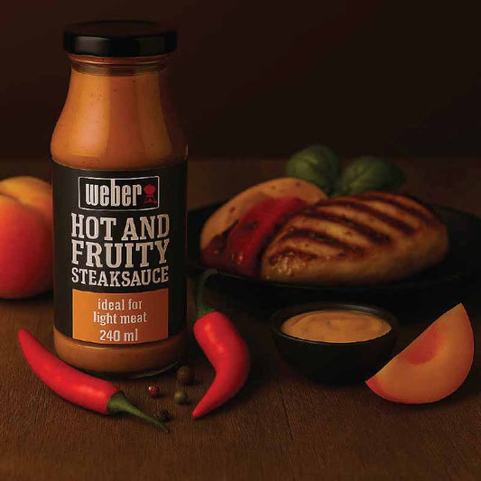 Weber® Steaksauce Hot and Fruity - 240ml.